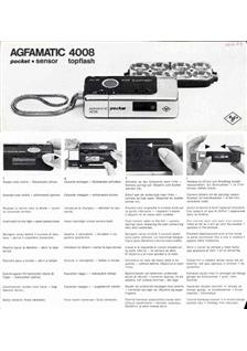 Agfa Agfamatic 4008 manual. Camera Instructions.